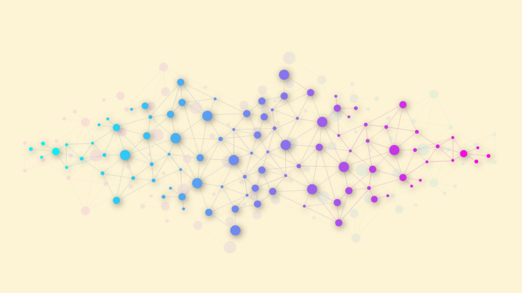 palini colorati uniti tra loro