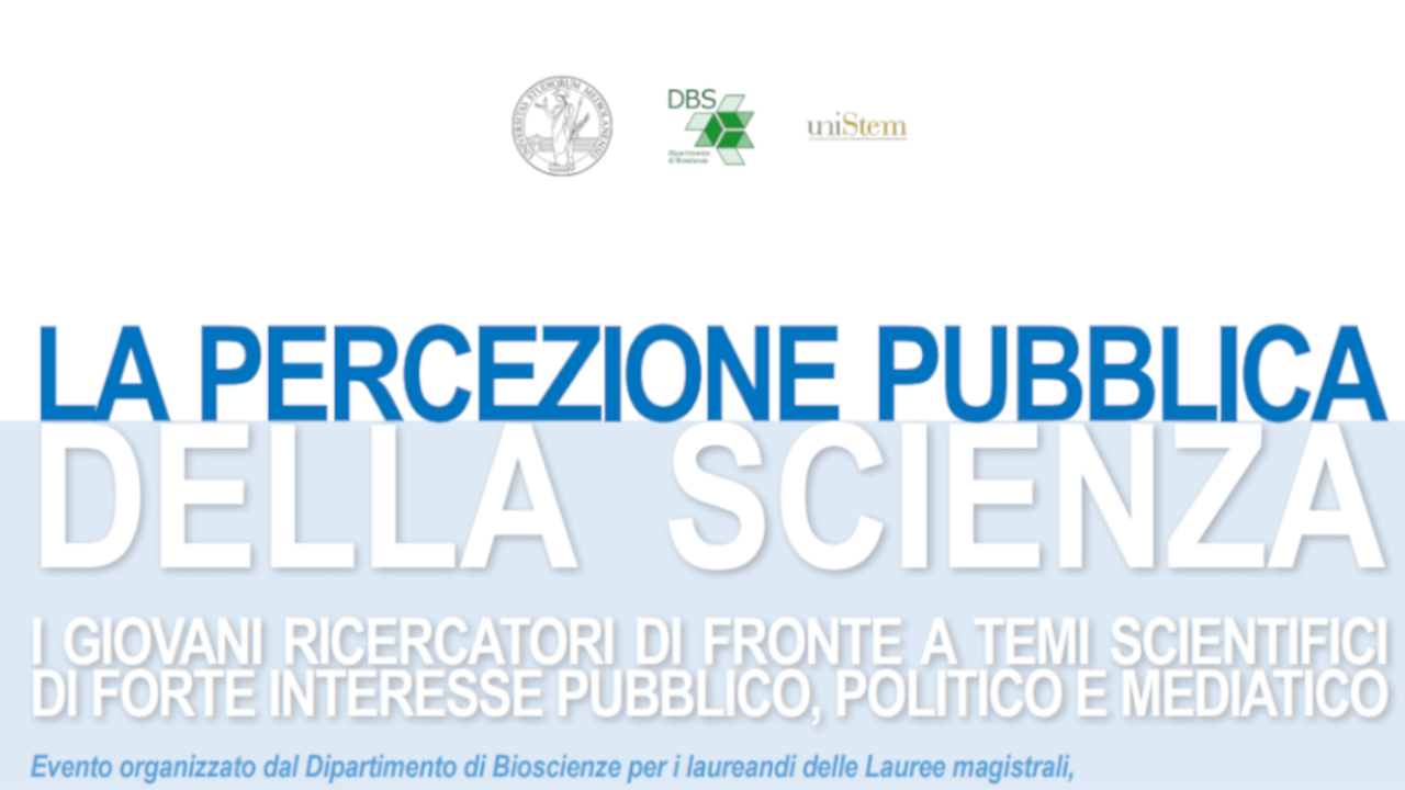 La percezione pubblica della scienza