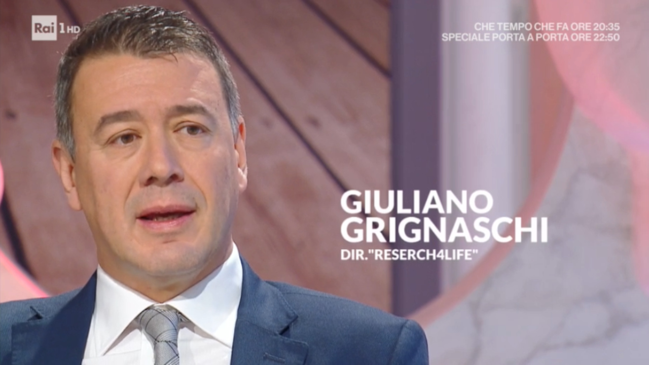 Sperimentazione animale: l’intervento di Giuliano Grignaschi a Unomattina In Famiglia