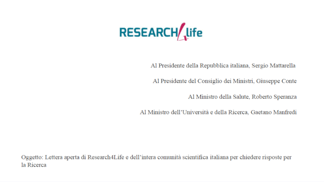 Research4Life e la comunità scientifica scrivono una lettera aperta alle massime cariche della Repubblica per avere risposte